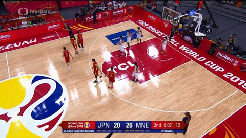 MS v basketbalu 2019 Čína - Japonsko - Černá Hora