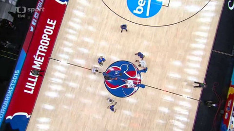 ME v basketbalu 2015 Francie - Česko - Lotyšsko