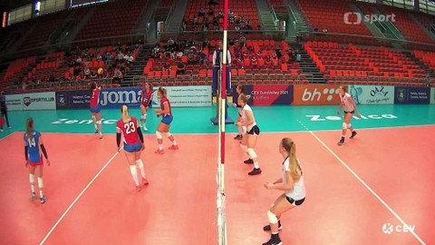 Volejbal - Česko - Lotyšsko