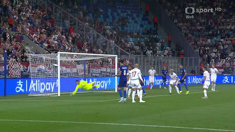 Fotbal - Chorvatsko - Česko