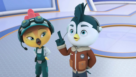 Top Wing: Ptačí kadeti - Splašená husa / Rod do-kykyrýkal