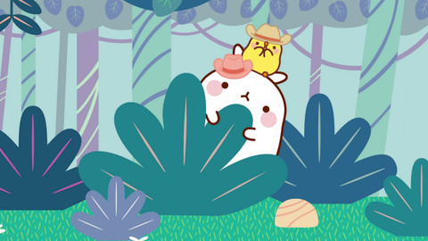 Molang - Cestovatelé