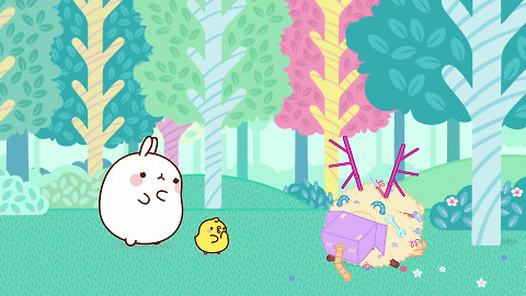 Molang - Příšera v lese