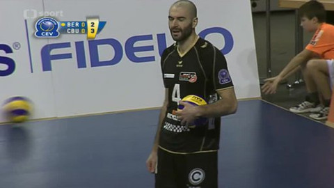 Liga mistrů ve volejbalu - Berlín Recycling Volleys - VK Jihostroj České Budějovice