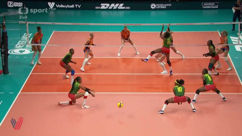 MS ve volejbalu žen 2022 Nizozemsko, Polsko - Nizozemsko - Kamerun