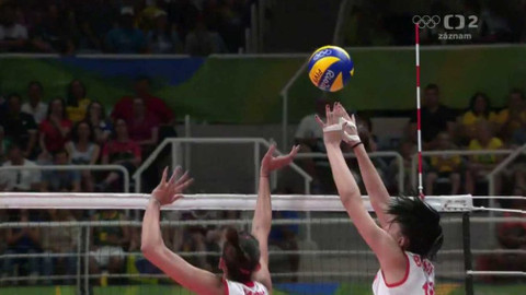 XXXI. letní olympijské hry 2016 Rio de Janeiro - Volejbal: Srbsko - USA (ženy)