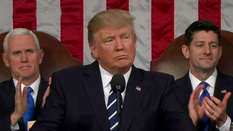 Mimořádné pořady ČT24 - Donald Trump v Kongresu