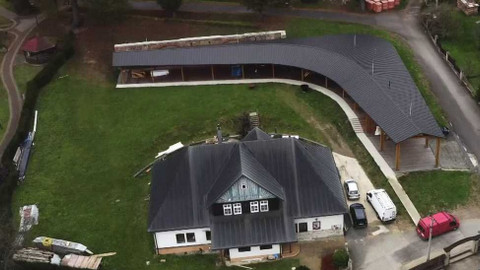 Česká cena za architekturu - Společenský sál farního centra v Lidečku