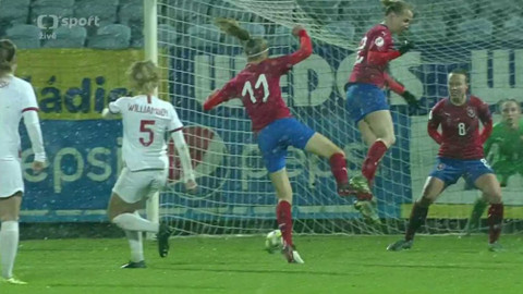 Fotbal - Česko - Anglie
