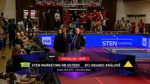 Stolní tenis - StenMarketing HB Ostrov - DTJ Hradec Králové
