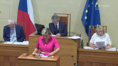 Záznam z jednání schůze Senátu PČR - 23. července