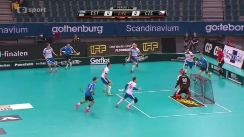 Florbal - Estonsko - Česko