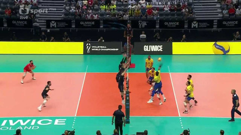 MS ve volejbalu 2022 Polsko, Slovinsko - Brazílie - Írán