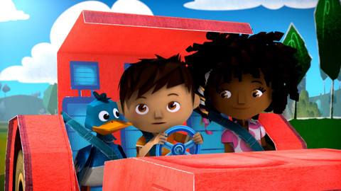 Zak a Kvák - Počítání papíroveček