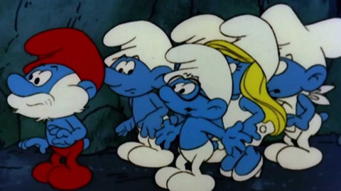 Šmoulové - Cestovatel/Měsíční mužík