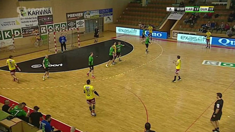 Házená - HCB OKD Karviná - HC Dukla Praha