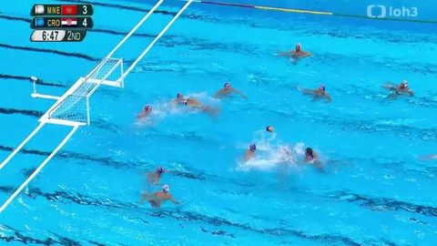 XXXI. letní olympijské hry 2016 Rio de Janeiro - Vodní pólo: Černá Hora - Chorvatsko (muži)