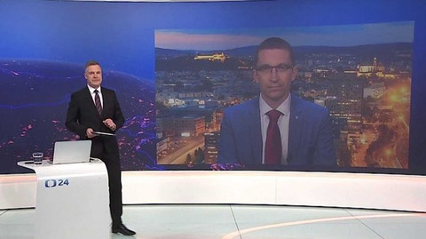 90’ ČT24 - Spor o odchod ministra kultury z vlády