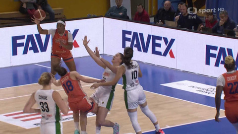 Evropská liga v basketbalu - Žabiny Brno - Tango Bourges Basket