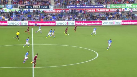 Evropská liga UEFA - PEC Zwolle - AC Sparta Praha