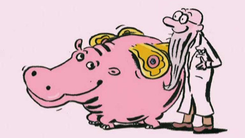 Doktor Animo - 1/7 Jak chtěl hrošík létat