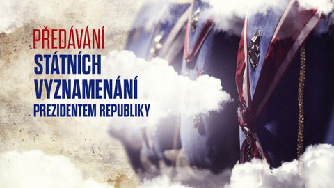 Předávání státních vyznamenání prezidentem republiky