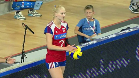 ME ve volejbalu 2011 - Česko - Izrael