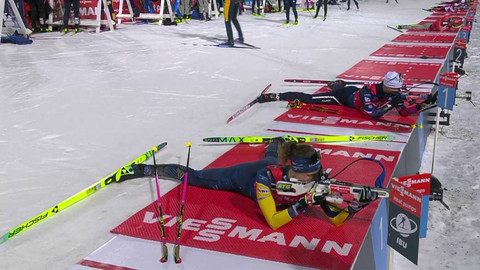 Světový pohár v biatlonu - SP Švédsko - nástřel