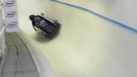 MS v jízdě na bobech a skeletonu 2025 USA - 4. kolo čtyřbobu mužů