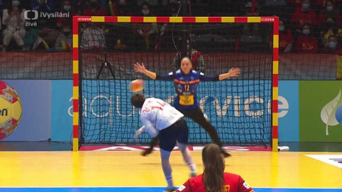 MS v házené žen 2021 Španělsko - Čína - Španělsko