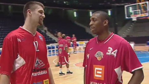 Basketbal - BK Synthesia Pardubice - ČEZ Basketball Nymburk