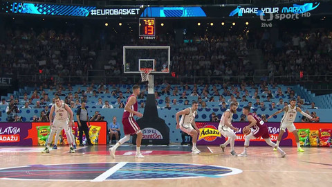 ME v basketbalu mužů 2025 - Litva - Lotyšsko
