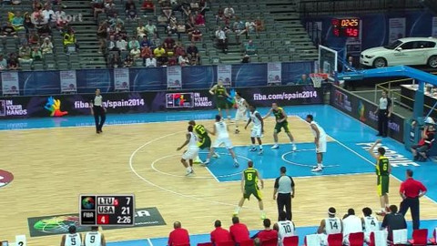 MS v basketbalu U19 2013 - USA - Litva