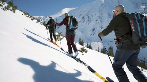 Na skialpech přes hory - Západní Tatry