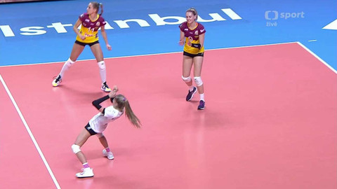 Liga mistrů ve volejbalu - THY Istanbul - VK Dukla Liberec