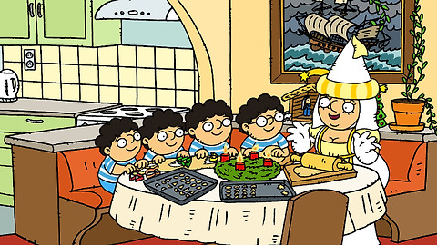 Bílá paní na hlídání - 7. Le réveillon de Noël