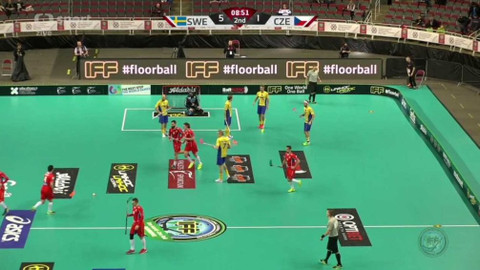 MS ve florbalu 2016 Lotyšsko - Švédsko - Česko