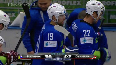 MS v ledním hokeji 2015 Česko - Slovinsko - Dánsko