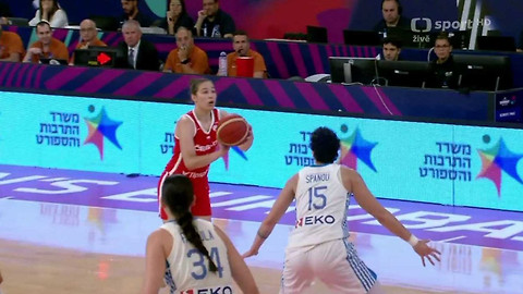 Mistrovství Evropy v basketbalu žen 2023 - Španělsko - Belgie