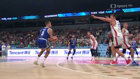 ME v basketbalu mužů 2025 - Srbsko - Česko