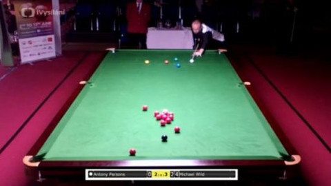 Mistrovství Evropy ve snookeru 2015 - Antony Parsons x Michael Wild