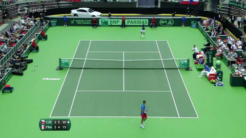 Davis Cup - Česko - Francie (čtvrtfinále)