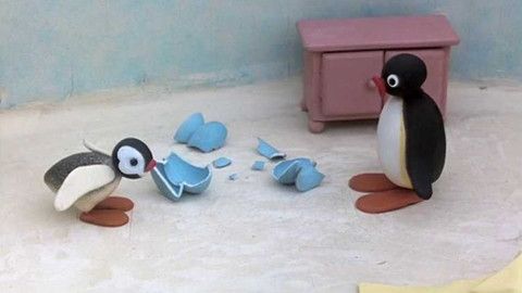 Pingu - Pingu a rozbitá váza