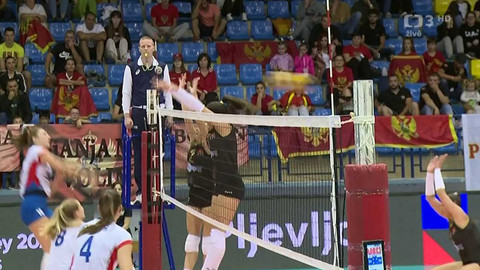 Volejbal - Černá Hora - Česko