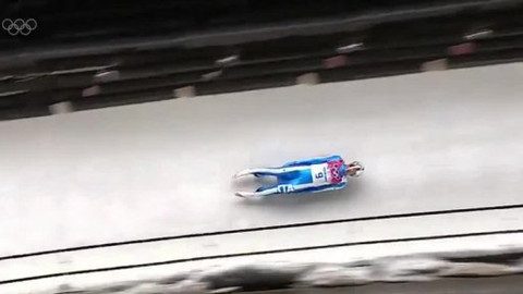 XXII. zimní olympijské hry 2014 Soči - Saně: 3. a 4. jízdy mužů