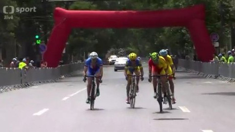 Evropské hry 2015 Baku - Silniční cyklistika - muži (dojezd)