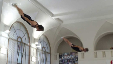 Sport v regionech - ČP ve skocích na trampolíně