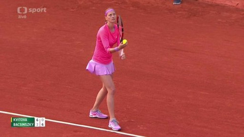 French Open 2015 - Petra Kvitová - Timea Bacsinszká