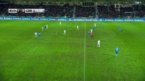 Fotbal - Slovensko - Česko