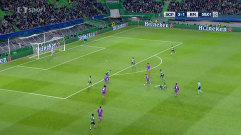 Liga mistrů UEFA - Sporting Lisabon - Real Madrid